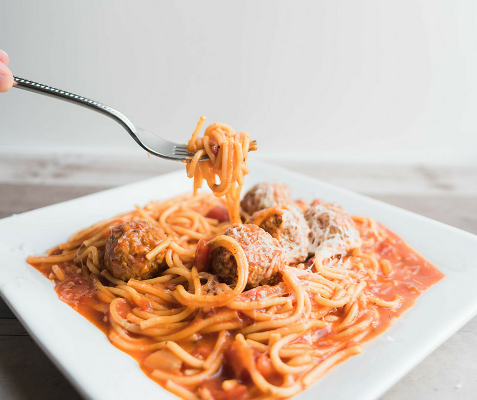 For those nights when you need dinner on the table fast this Easy Instant Pot Vegetarian Spaghetti and Meatballs is about the easiest throw together dinner there is! 