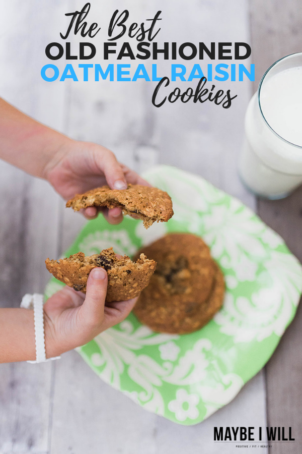 The Best Old Fashioned Oatmeal Raisin Cookies