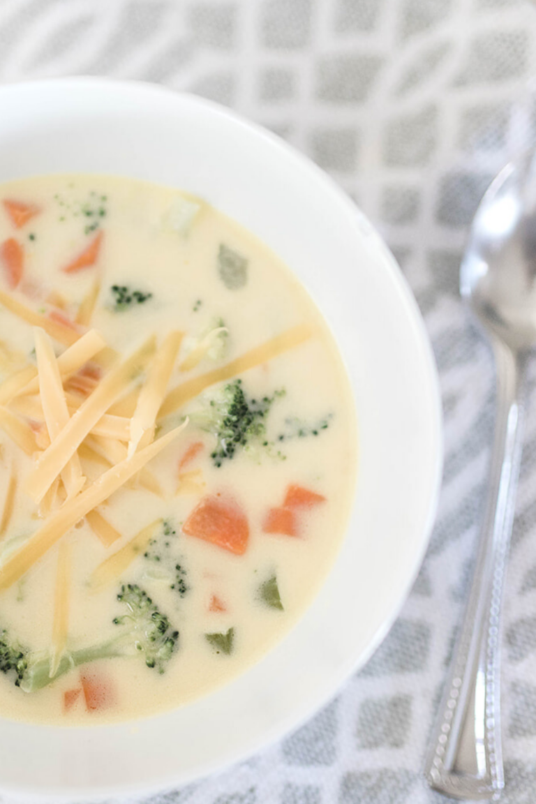 The Best Velveeta Broccoli Cheese Soup You’ve Ever Had.