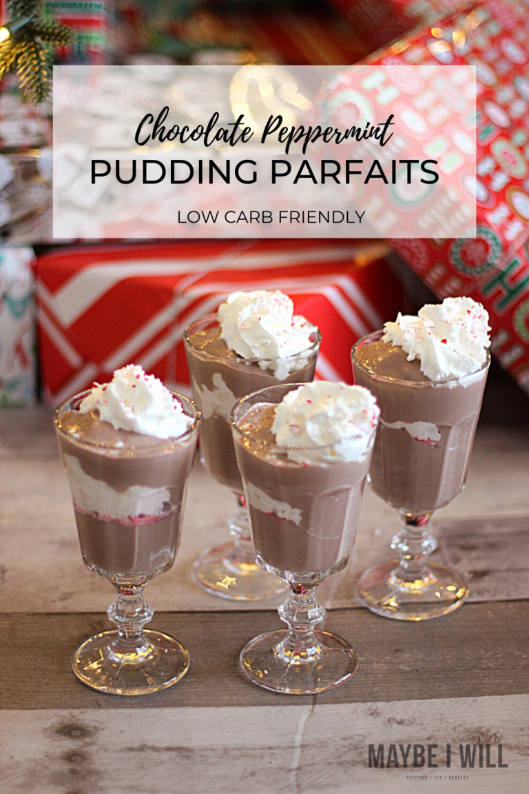 Chocolate Peppermint Pudding Parfaits