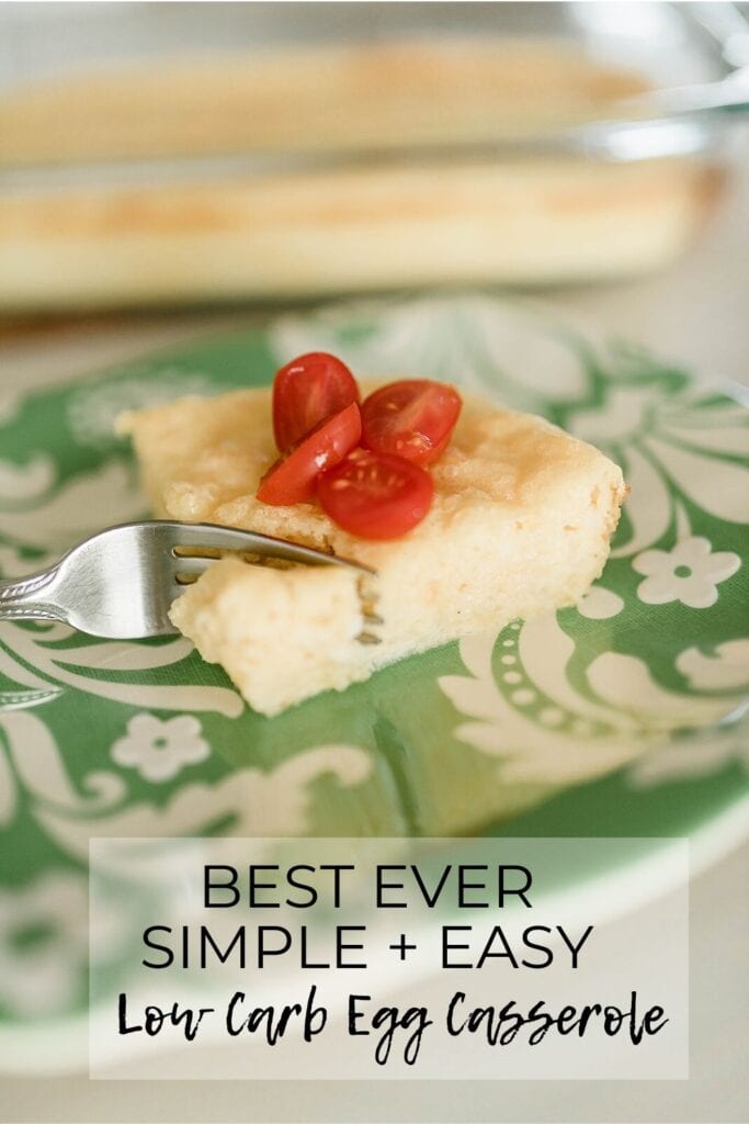 Looking for a simple and easy low carb egg casserole that will wow your friends and family!? This recipe is a breeze to make and never disappoints.