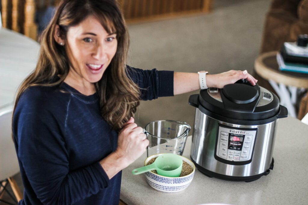 With only two ingredients, these Instant Pot wheat berries are a breeze to throw together and make a nutrient-packed breakfast.