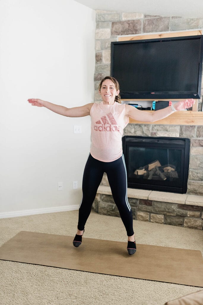 This is a very quick and efficient at-home workout. With only five moves, completed five times with absolutely no equipment needed and can be done anywhere!