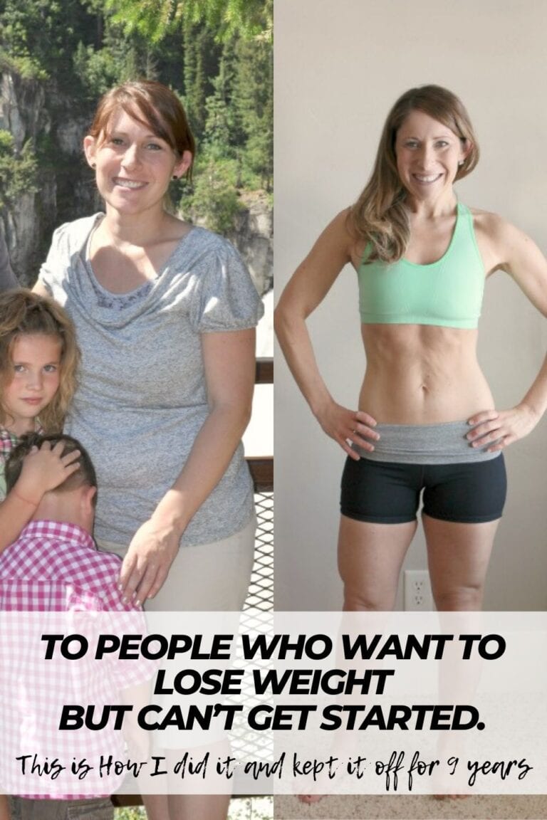 To People Who Want To Lose Weight — But Can’t Get Started. This is How I did it and kept it off for 9 years