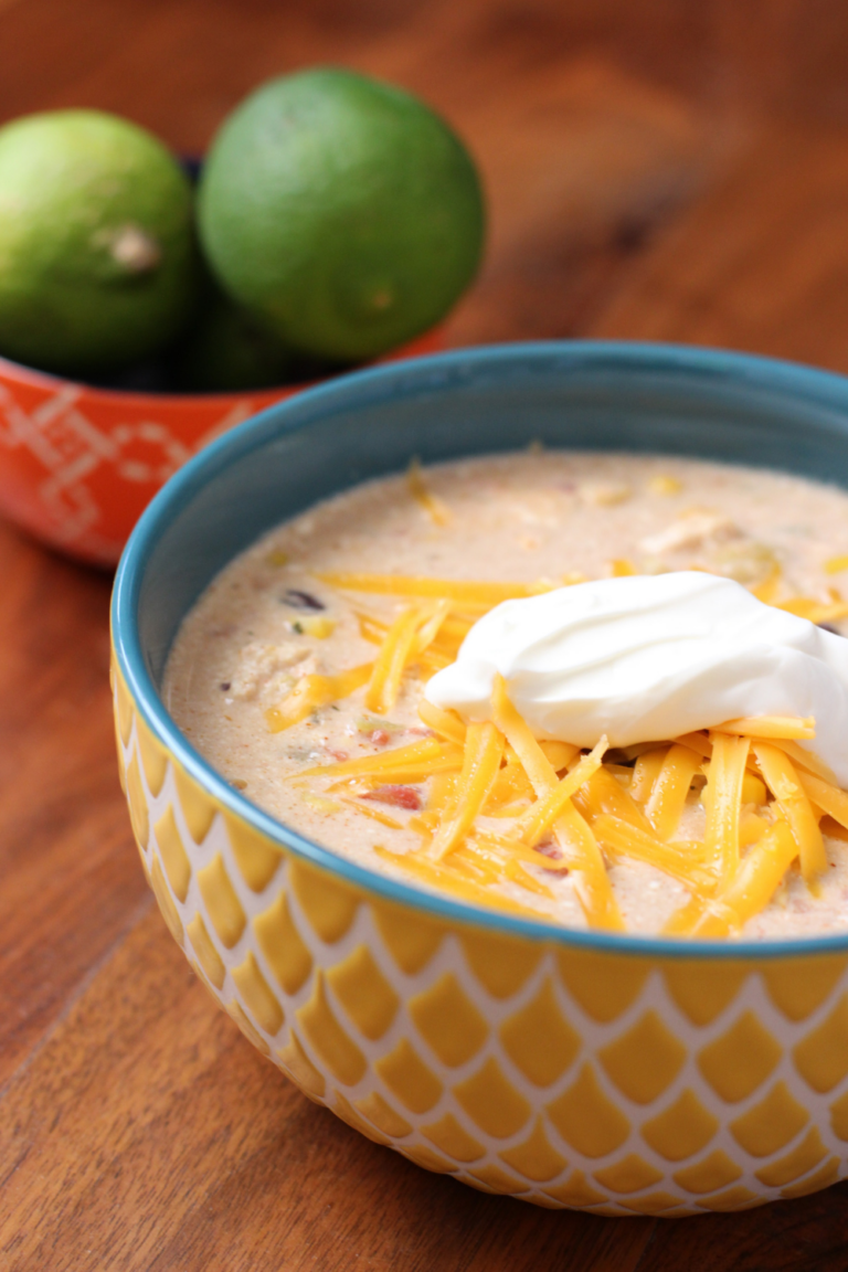 Crazy Simple Rocking Crockpot Chicken Chili