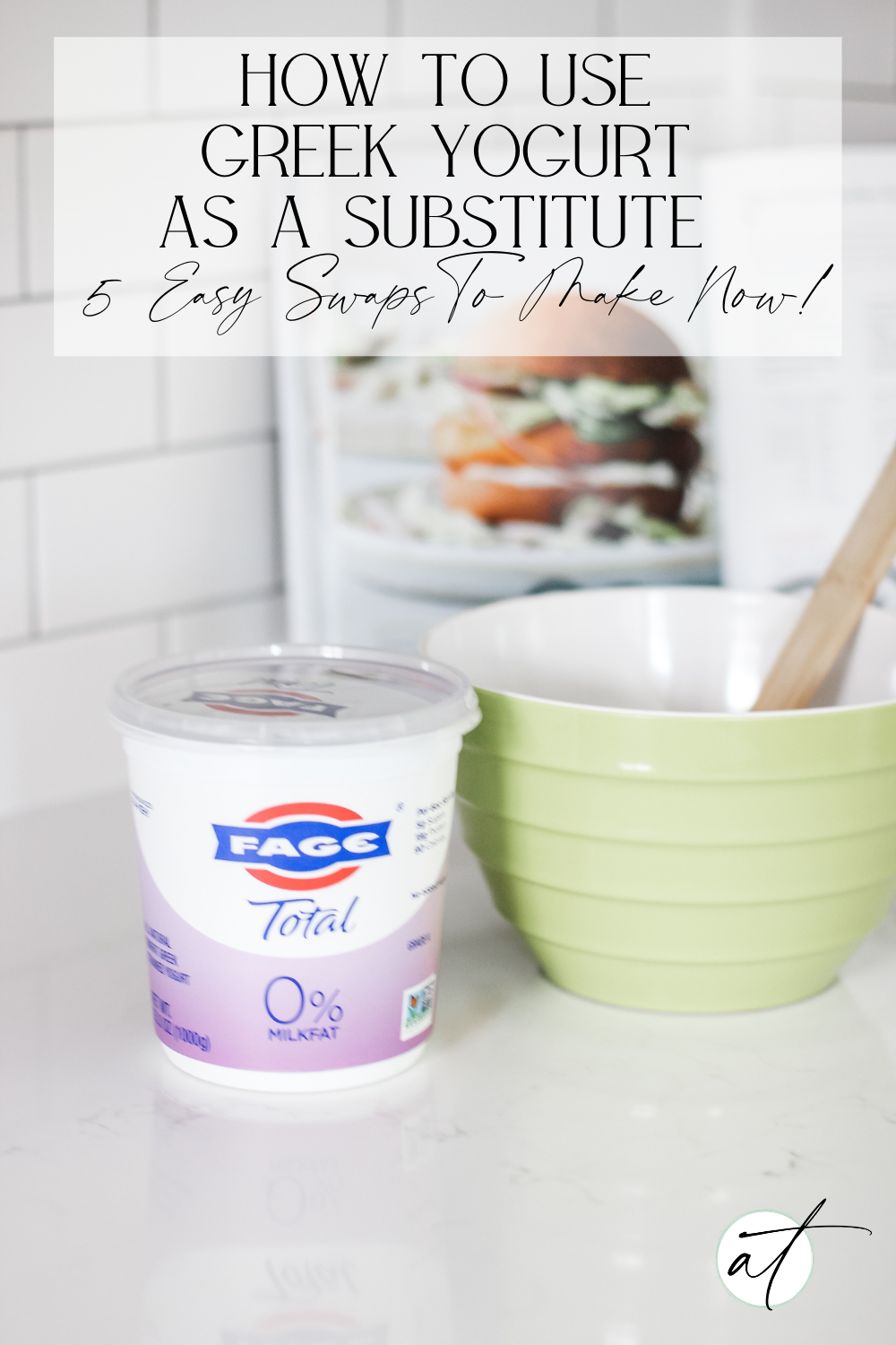 Want a simple way to cut calories and up the protein ante? This article will show you how to use Greek Yogurt as a substitute. 