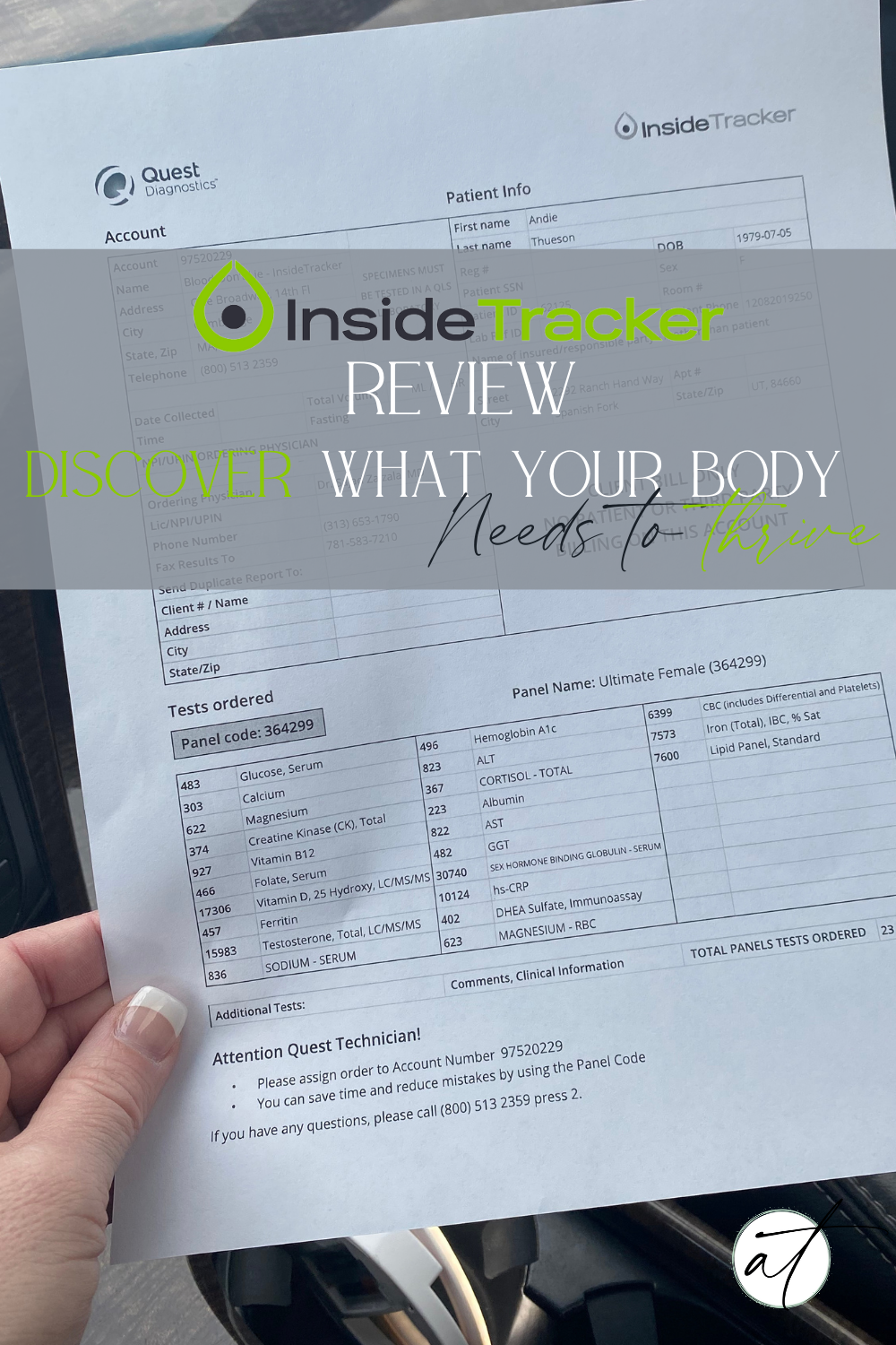 InsideTracker Review, before you take any supplements you need to read this review. InsideTracker helps you discover what your body needs to thrive!