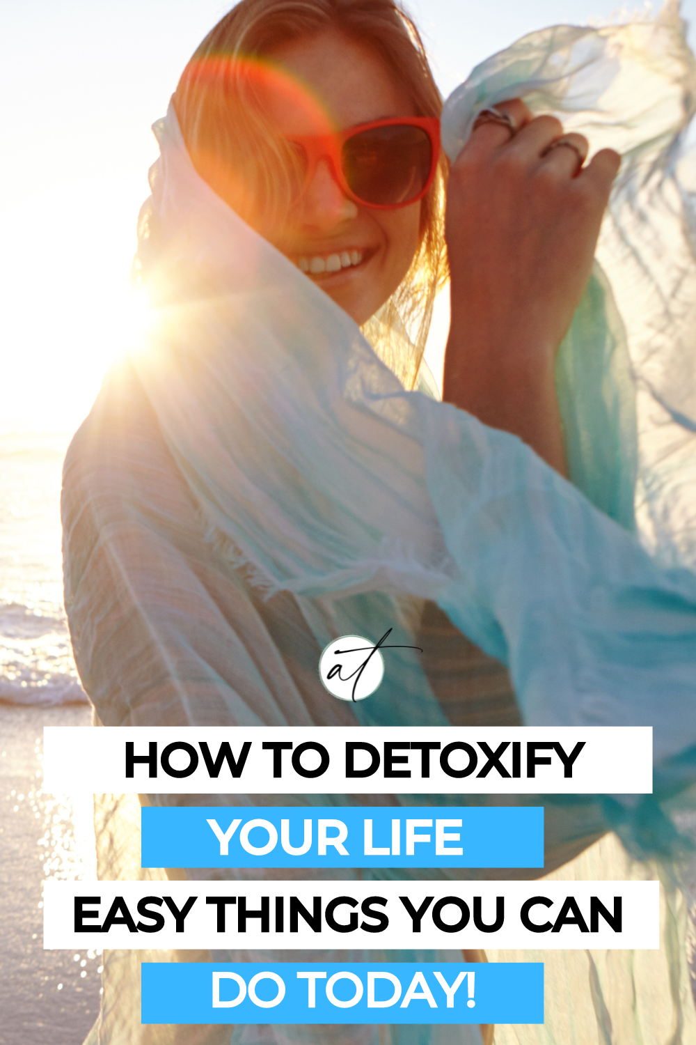 It can be overwhelming when you realize how many toxins we're exposed to daily! This post shows you simply how to detoxify your life!